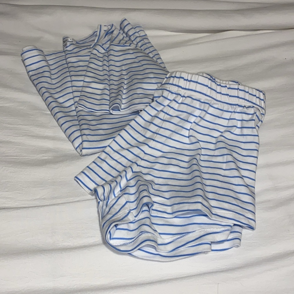 LAKE Striped Pajama Set